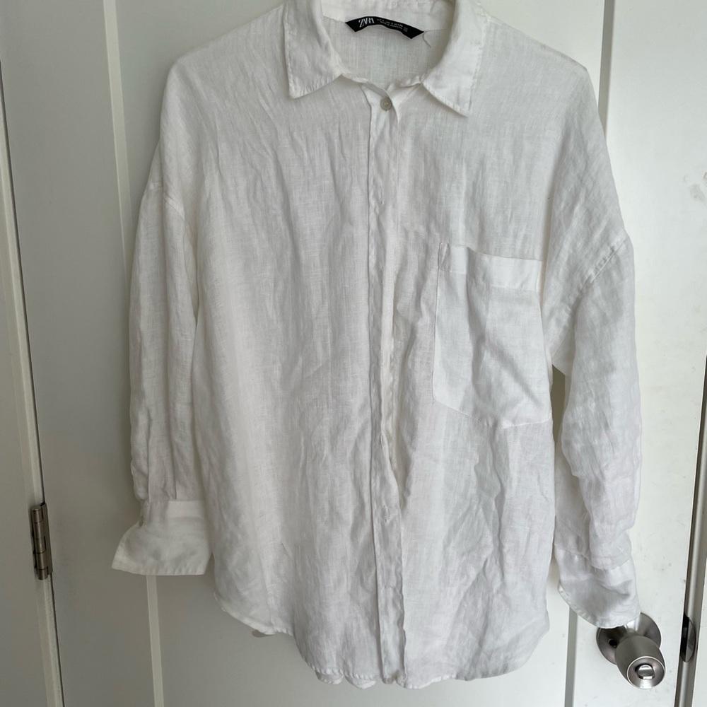 Zara 100% Linen - worn once!